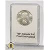Image 1 : 1964 CANADIAN SILVER 1/2 DOLLAR PROOF UNCIRCULATED