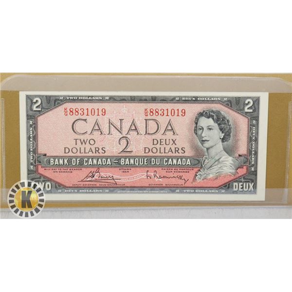 $2 1954 UNC. BC-38C K/G BOUEY-RASMINSKY 9931019