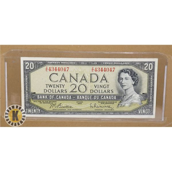 1954 CAN $20 BEATTIE-RASMINSY Z/E 4344047