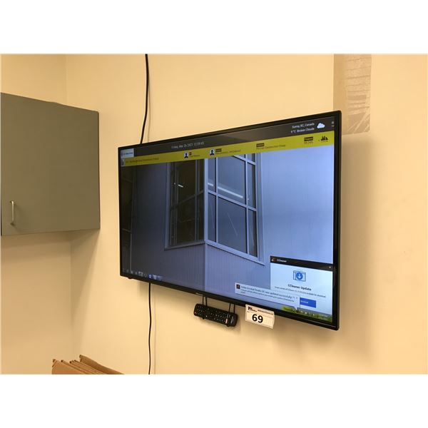 HI SENCE 42" SMART LCD TV COMES WITH WALL MOUNT