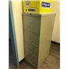 Image 2 : 2 BEIGE 4 DRW. LEGAL VERTICAL FILE CABINETS AND CABLE CONTENTS
