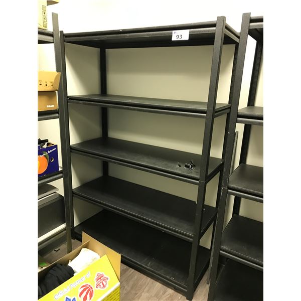 GREY 6' STORAGE RACK