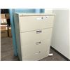 Image 1 : BEIGE 4 DRAWER LATERAL FILE CABINET