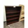 Image 1 : MAHOGANY 4' BOOKCASE
