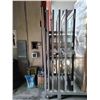 Image 2 : PAIR OF ALUMINUM FRAME AND GLASS COMMERCIAL DOUBLE DOORS 35" X 83.5"