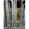 Image 2 : 2 COMMERCIAL DOORS, 1 ALUMINUM FRAME (NO GLASS) PUSH PULL DOOR AND 1 ALUMINUM FRAME (NO GLASS) DOOR