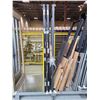 Image 2 : 3 ASSORTED SIZED AND STYLE COMMERCIAL ALUMINUM FRAME (NO GLASS) DOORS