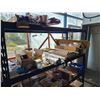 Image 2 : SHELF OF ASSORTED COMMERCIAL DOOR HARDWARE INCLUDING, HINGES, DOOR SWEEPS AND ALUMINUM THRESHOLDS