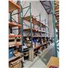 Image 2 : 3 BAYS OF INDUSTRIAL HEAVY DUTY PALLET RACKING *NEED LADDERS AND CREW TO REMOVAL RACKING*