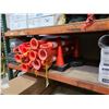Image 2 : LOT OF ASSORTED SIZE ORANGE SAFETY TRAFFIC CONES AND BASES
