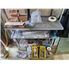 Image 2 : ROLLING 3 TIER WORK CART AND CONTENTS