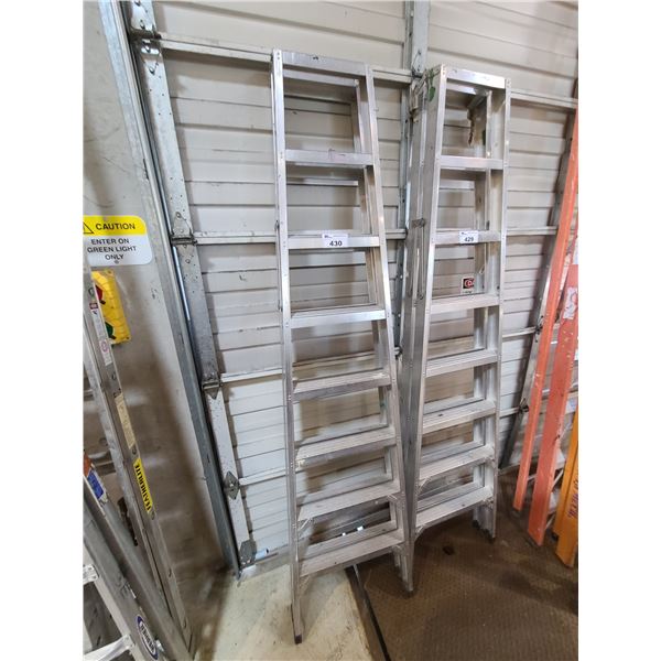 8' DUPLEX ALUMINUM STEP LADDER