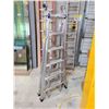 Image 1 : WERNER MULTIPURPOSE COMBINATION ALUMINUM STEP LADDER