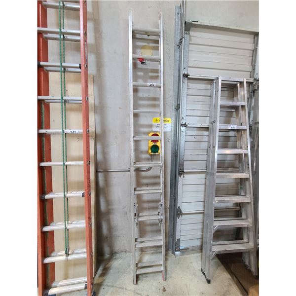 FEATHER LITE 20' ALUMINUM EXTENSION LADDER