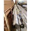 Image 2 : LARGE LOT OF ASSORTED ALUMINUM FLATBAR ANGLE STOCK AND SQUARE TUBE