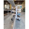 Image 2 : 4 TIER 13' MOBILE HEAVY DUTY INDUSTRIAL MATERIAL RACK