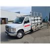 Image 1 : 2012 FORD E-250, 3DR CARGO VAN WITH WINDOW RACKING, WHITE, VIN # 1FTNE2EW8CDA64302