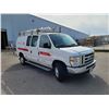 Image 2 : 2012 FORD E-250, 3DR CARGO VAN WITH WINDOW RACKING, WHITE, VIN # 1FTNE2EW8CDA64302