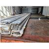 Image 2 : LOT OF 13 X ALUMINUM DOOR SILL STOCK, EACH APPROX 19' X 5"