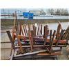 Image 2 : LARGE LOT OF METAL, LOCATED OUTSIDE OF LOADING DOCK