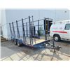 Image 1 : 2014 TUFF TRAILER 16' TANDEM AXLE, TILT DECK, FLATDECK TRAILER VIN # 1T9CF5B6XFL952094