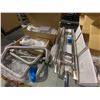 Image 2 : LOT OF ASSORTED STAINLESS STEEL COMMERCIAL DOOR HANDLES AND GRAB BARS