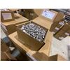 Image 2 : 3 CASES OF ASSORTED STAINLESS HEX HEAD HARDWARE