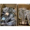 Image 2 : LOT OF POLISHED DOOR HANDLES AND HARDWARE