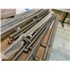 Image 1 : LOT OF LARGE STAINLESS DOOR HANDLES, UP TO 7' IN LENGTH