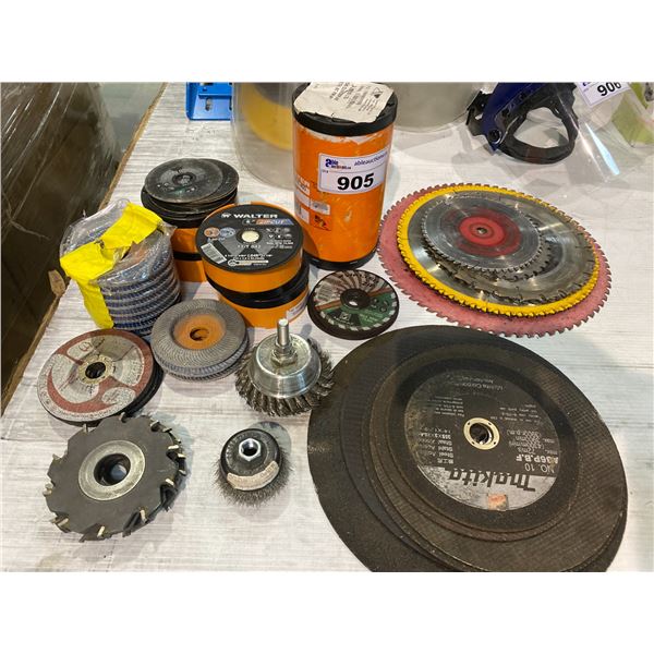 SAW BLADES AND GRINDING BITS