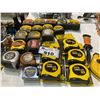 Image 1 : LOT OF TAPE MEASURES