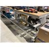 Image 1 : LARGE ROLLING WORK TABLE / STOCK RACK