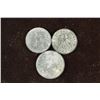 Image 1 : 3 ZINC GERMAN COINS WITH SWASTIKAS 2-1 PFENNIGS &