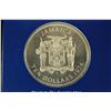 Image 2 : 1974 JAMAICA SILVER PROOF $10 COIN "SIR HENRY