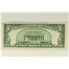 Image 2 : 1953 $5 SILVER CERTIFICATE BLUE SEAL