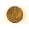 Image 2 : 1 3/8'' BRONZE TOKEN EXPO 67 MONTREAL CANADA