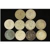 Image 1 : 10 ASSORTED 1959-1966 MEXICO .100 SILVER PESOS