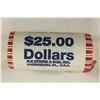 Image 1 : $25 ROLL OF 2007 THOMAS JEFFERSON PRESIDENTIAL