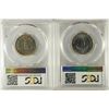 Image 2 : 2-PCGS SLABBED COINS 1958-D WASHINGTON SILVER