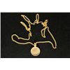 Image 2 : 1898 INDIAN HEAD CENT NECKLACE AND PENDANT