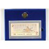 Image 2 : 1996 CANADA'S $2 PROOF COIN AND BANK NOTE SET
