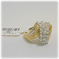 1 Carat Marquise Diamond Ring Gold BIG NEW REAL