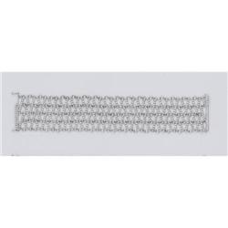 WIDE CUFF Diamond Bracelet 18K Gold 6 Carat 14K