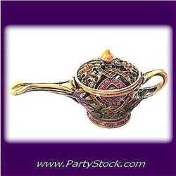 ALLADIN'S LAMP BOX NEW GOLD SWAROVSKI CRYSTALS PURPLE