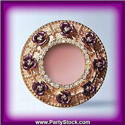 GOLD SWAROVSKI CRYSTAL PHOTO FRAMEP-25