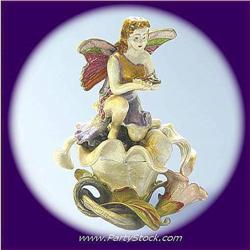 IRIS FAIRY BOX NEW GOLD SWAROVSKI CRYSTAL JEWELRY NEW