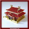 Image 1 : CHINESE PALACE GOLD CRYSTAL JEWELRYBOX RED