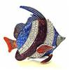Image 1 : BLUE FISH JEWELRYBOX NEW GOLD CRYSTALS