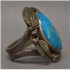 Image 4 : NATIVE AMERICAN NAVAJO SILVER RING MARKED TC