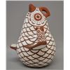 Image 4 : NATIVE AMERICAN ZUNI POTTERY OWL  SIGNED Q K